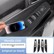 Center Console Silicone Mat for Honda Civic 2022-2025, Non-Slip Waterproof Interior Protector Cover