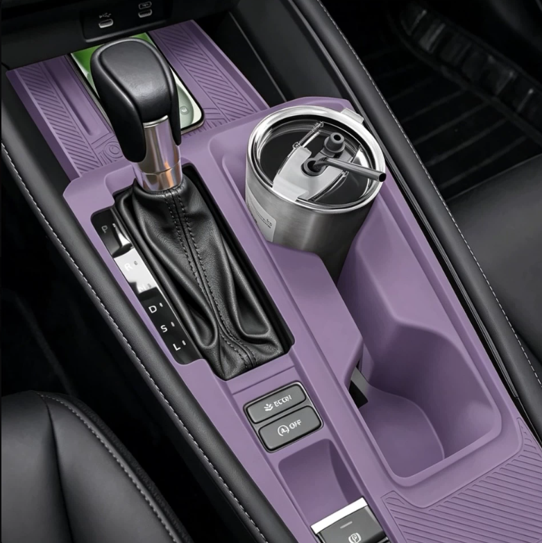 Custom Center Console Organizer Mat for 2023-2025 Honda Accord 11th Gen - Anti-Slip Silicone Tray
