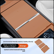 Custom Silicone Center Console Mat & Wireless Charging Pad Cover for Tesla Model 3 Highland / Model Y