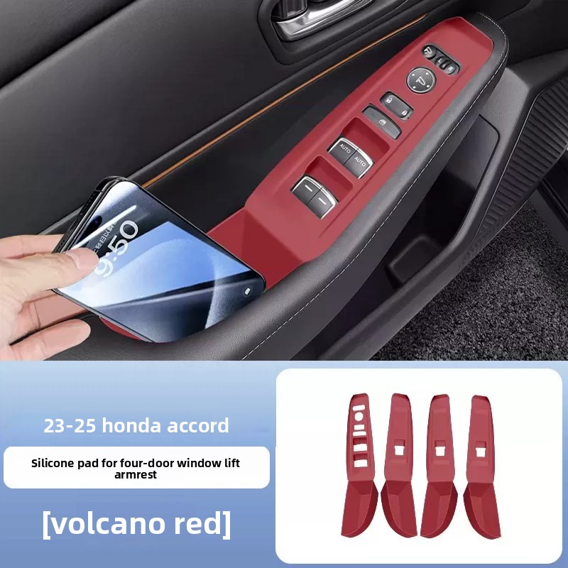 Custom Center Console Organizer Mat for 2023-2025 Honda Accord 11th Gen - Anti-Slip Silicone Tray